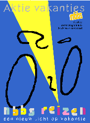 Jaap Jongert, NBBS affiche Aktie Vacanties, 1988