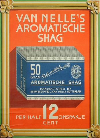 Jac. Jongert, affiche, Van Nelle's aromatische shag