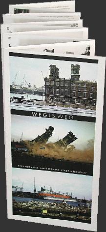 Jaap Jongert,  Weg is Weg 1, leporello vouwblad