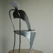 Jaap Jongert, madame Thonet, aluminium
