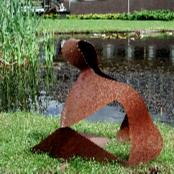 Jaap Jongert, reflectie, corten-staal