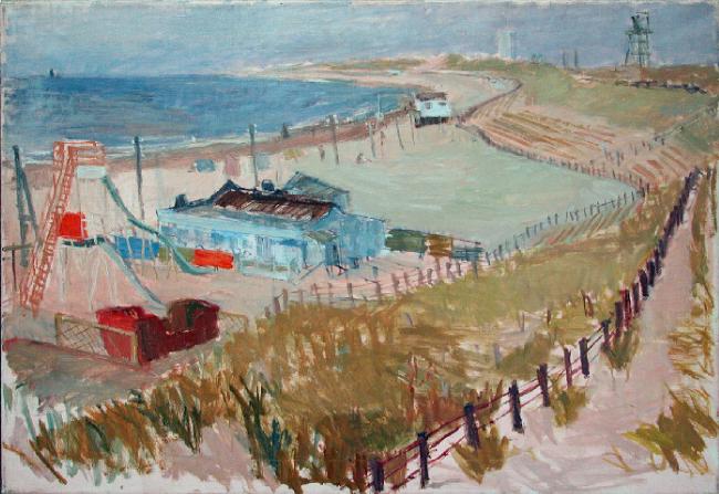 Jan Jongert, strand Hoek van Holland