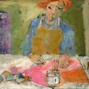 Yvonne Jongert, aan het werk